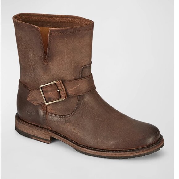 Nice FRYE Natalie Super Soft Comfortable Nubuck Boots.Sz 8 1/2 $340 - Picture 2 of 12